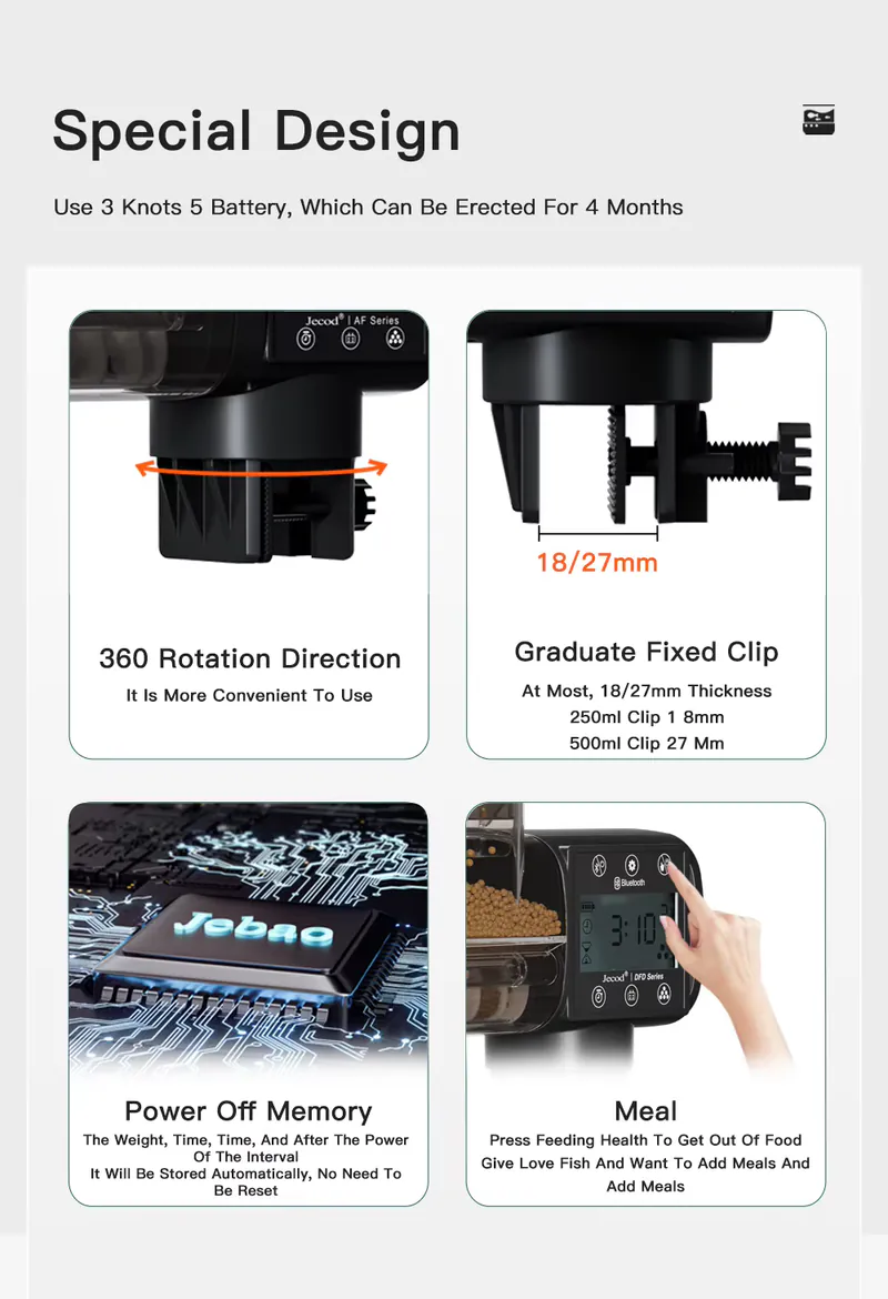 Jebao Jecod Automatic Feeder DFD Series - Image 4