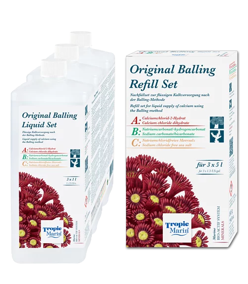Tropic Marin Original Balling REFILL Set 3 X 5000ml - Image 4