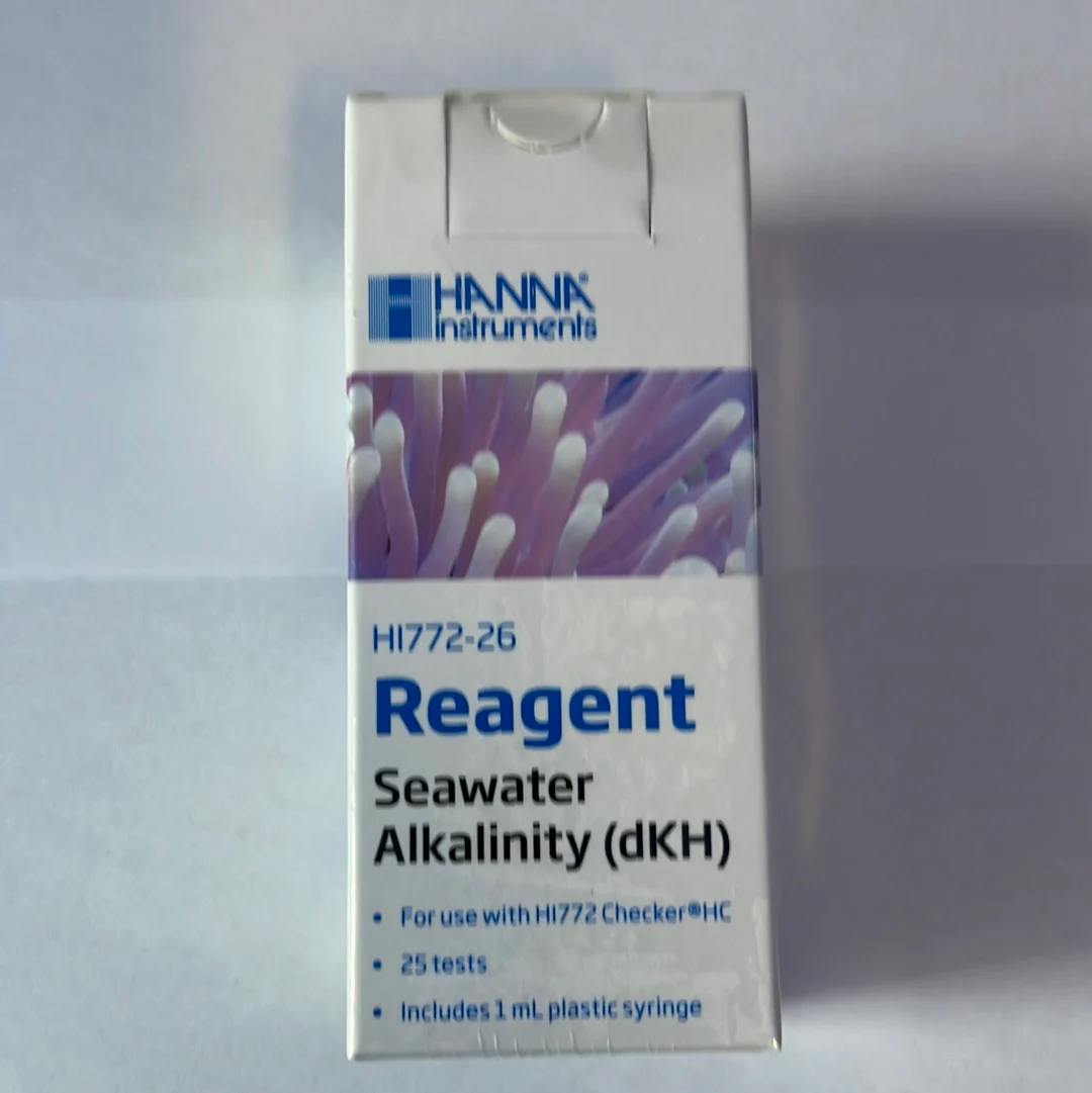 Hanna Marine Alkalinity (dKH) Reagents HI772-26 (25 tests) - Image 3