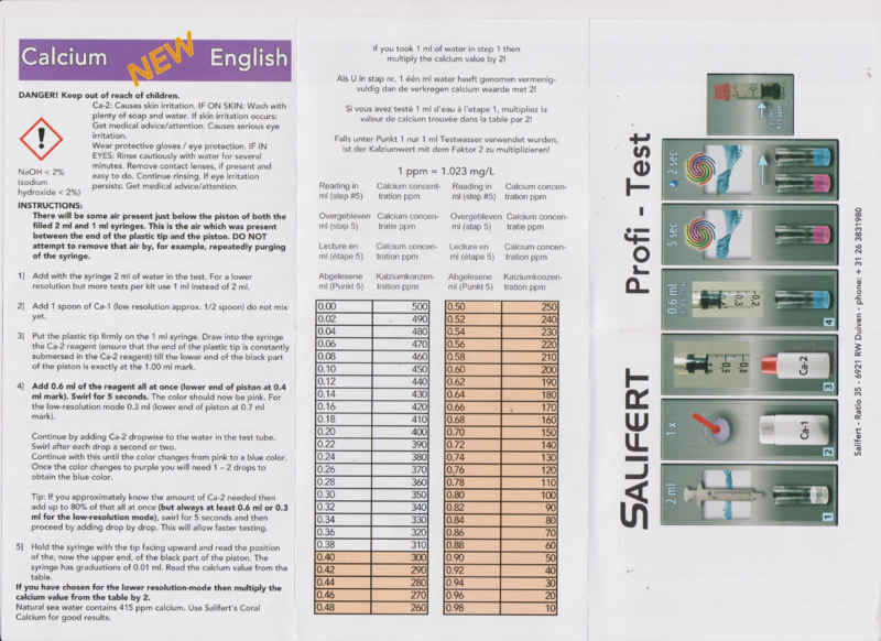 Salifert Calcium Test Kit - Image 4