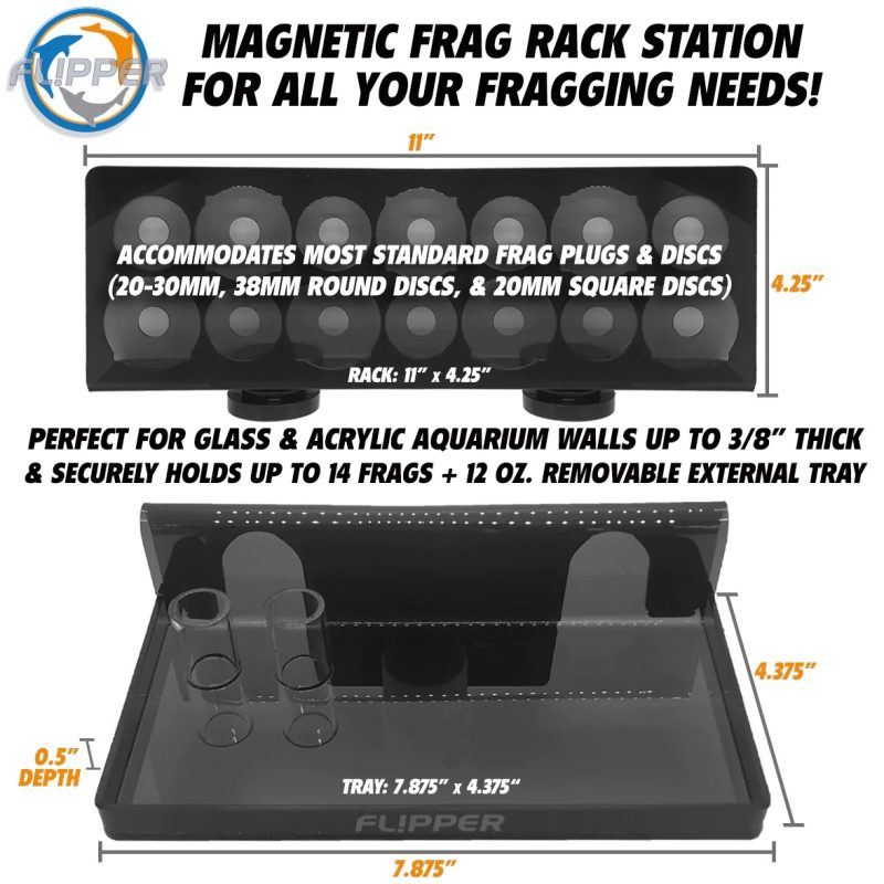 Flipper Magnetic Frag Station - Black