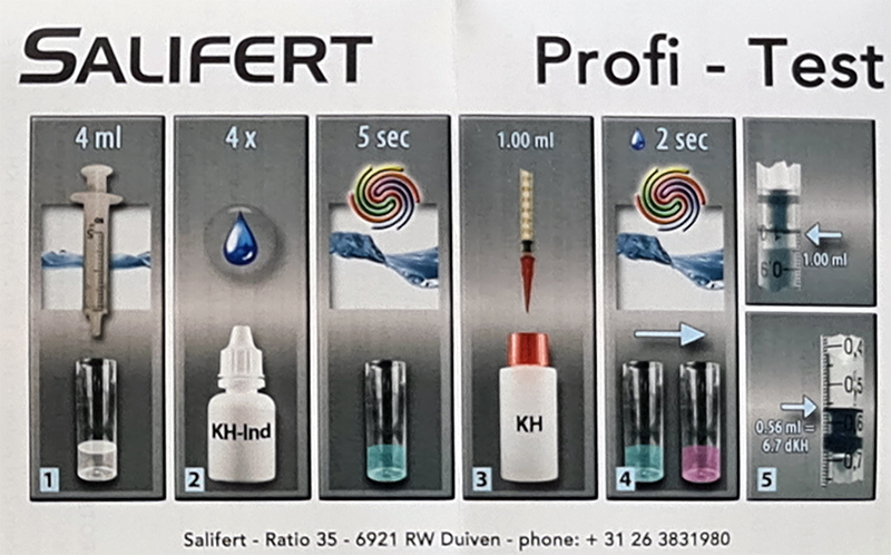 Salifert kH/Alkalinity Test Kit - Image 3