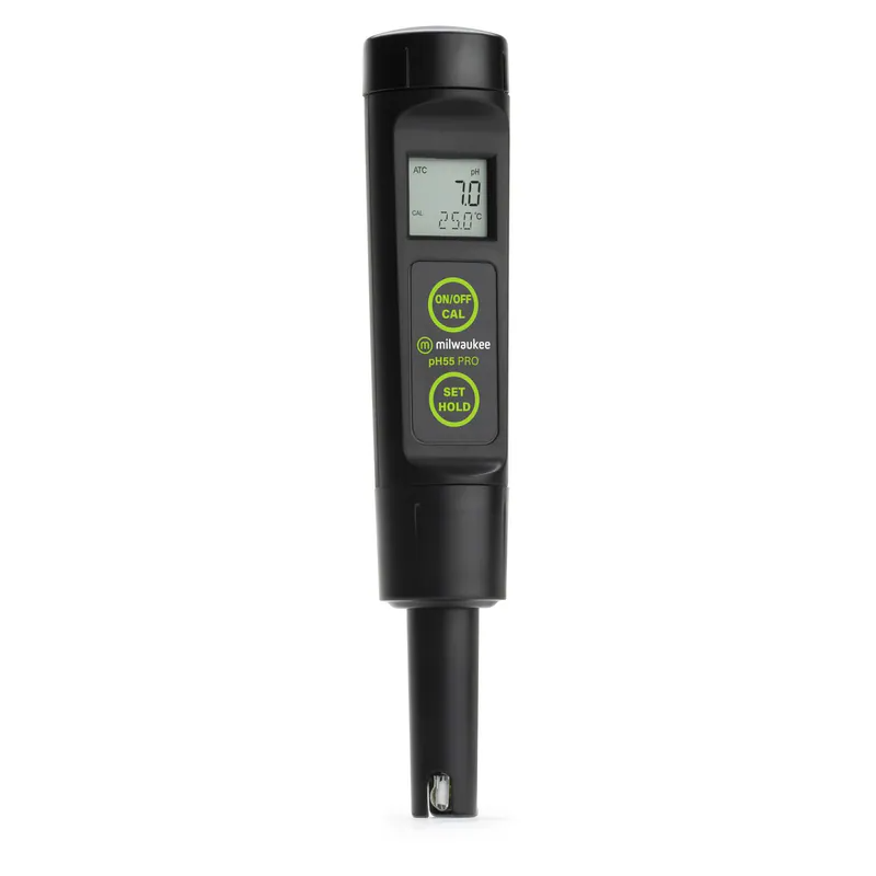 Milwaukee PH55 PRO Waterproof pH & Temperature Tester with ATC & a Replaceable Probe - Image 2