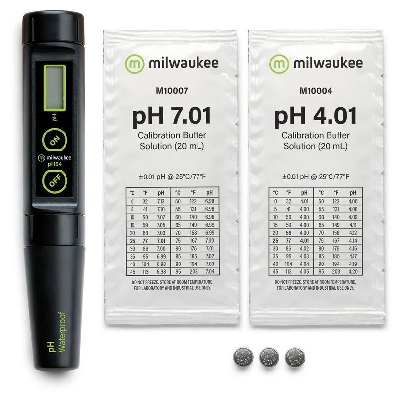 Milwaukee pH54 Waterproof pH Tester with Replaceable Probe - Image 2
